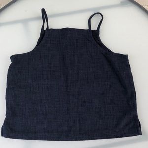 Madewell texture and thread tank top